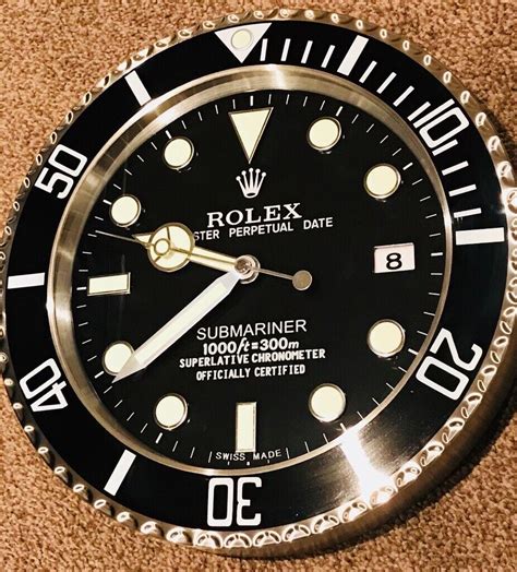 big rolex clock